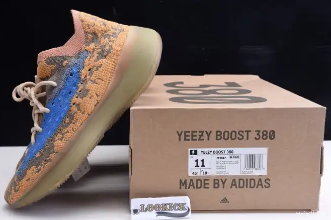 OAT YEEZY BOOST FX9847 BLUE ADIDAS REFLECTIVE 380 0503